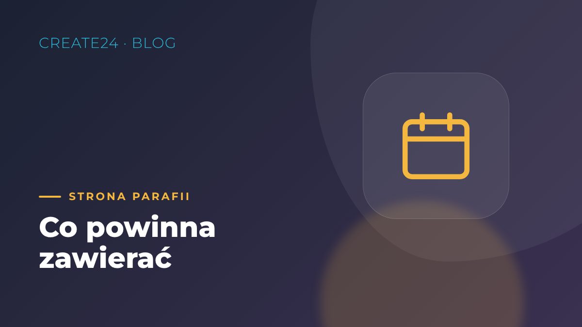 Strona parafii – co powinna zawierać, żeby naprawdę służyła wiernym